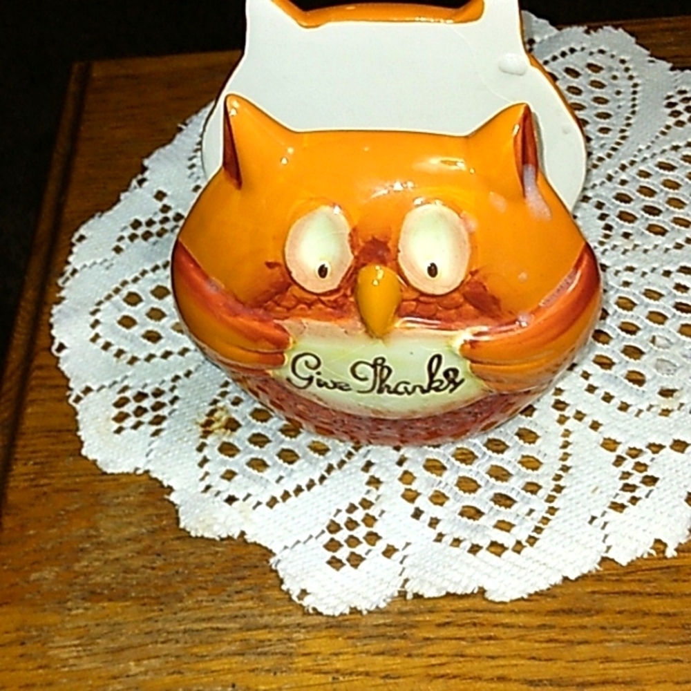 Essential Home owl napkin holder